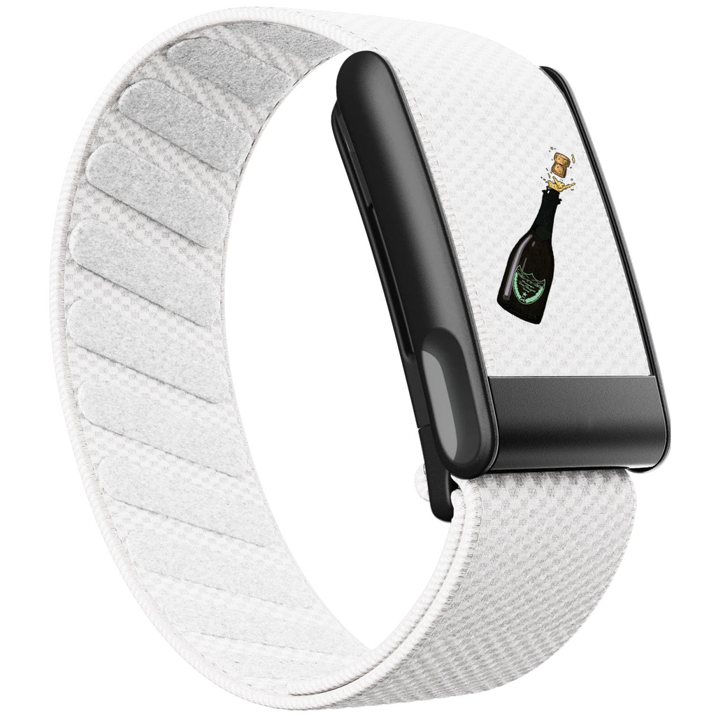WHOOP 5.0 Standard Woven Band — Matte Black (MG) - 酒瓶