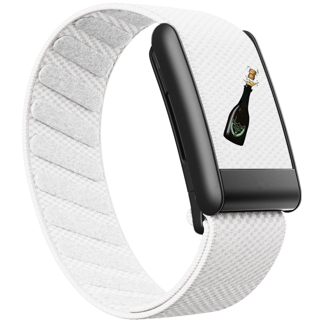 WHOOP 5.0 Standard Woven Band — Matte Black - 酒瓶