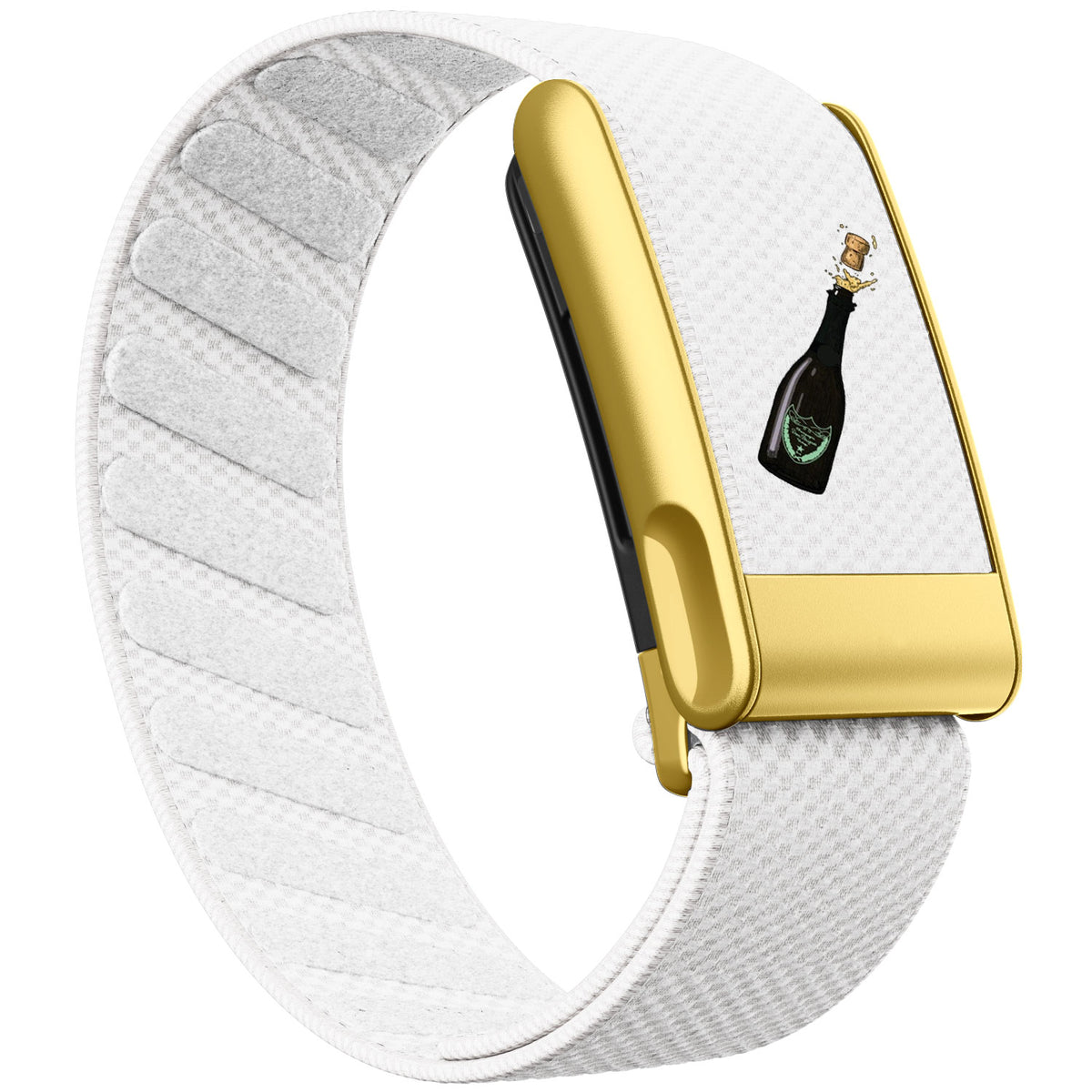 WHOOP 5.0 Standard Woven Band — Matte Gold (MG) - 酒瓶