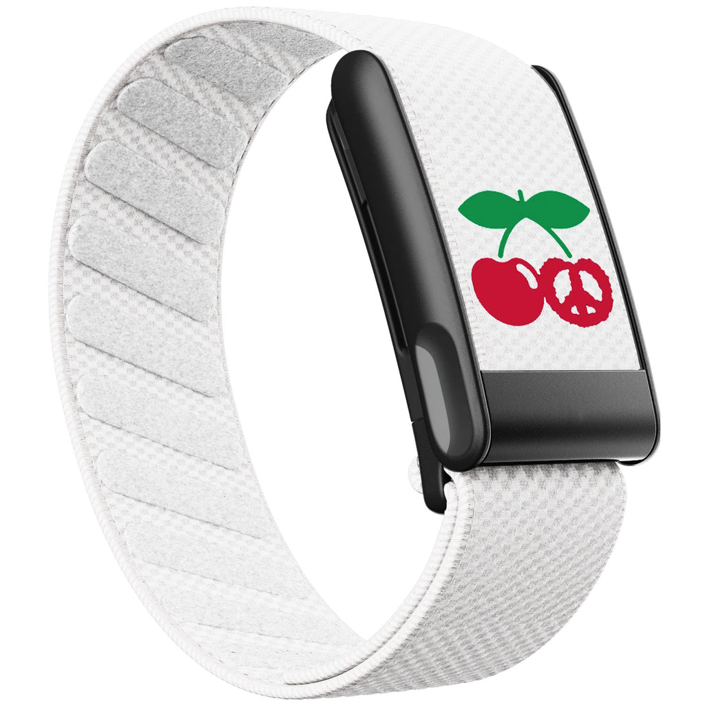 WHOOP 5.0 Standard Woven Band — Matte Black (MG) - 樱桃