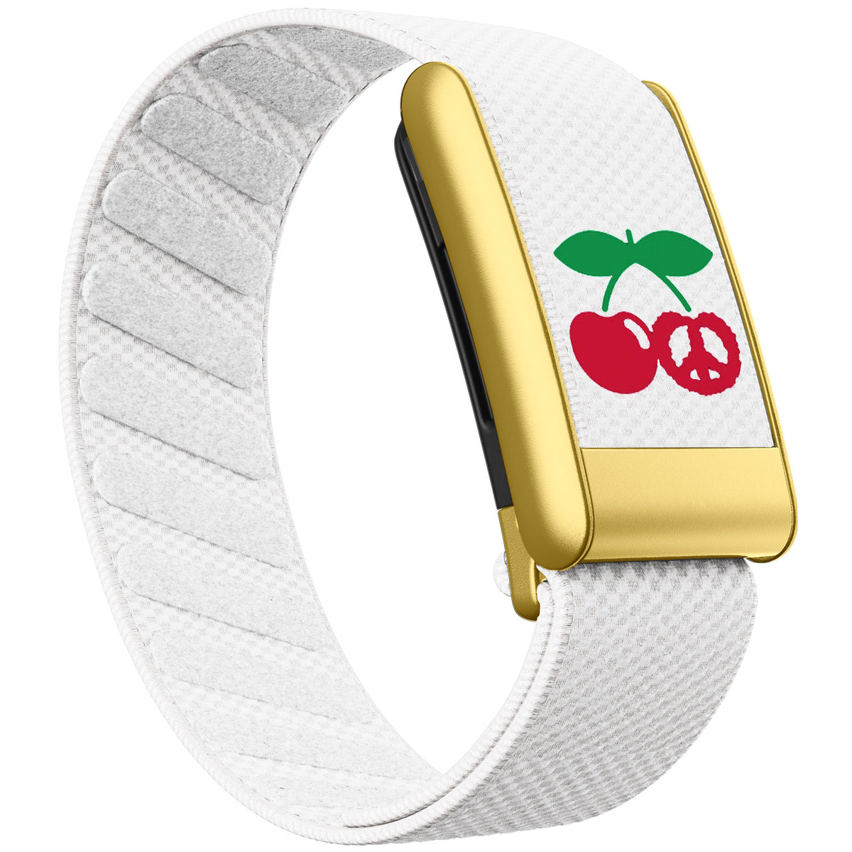 WHOOP 5.0 Standard Woven Band — Matte Gold - 樱桃