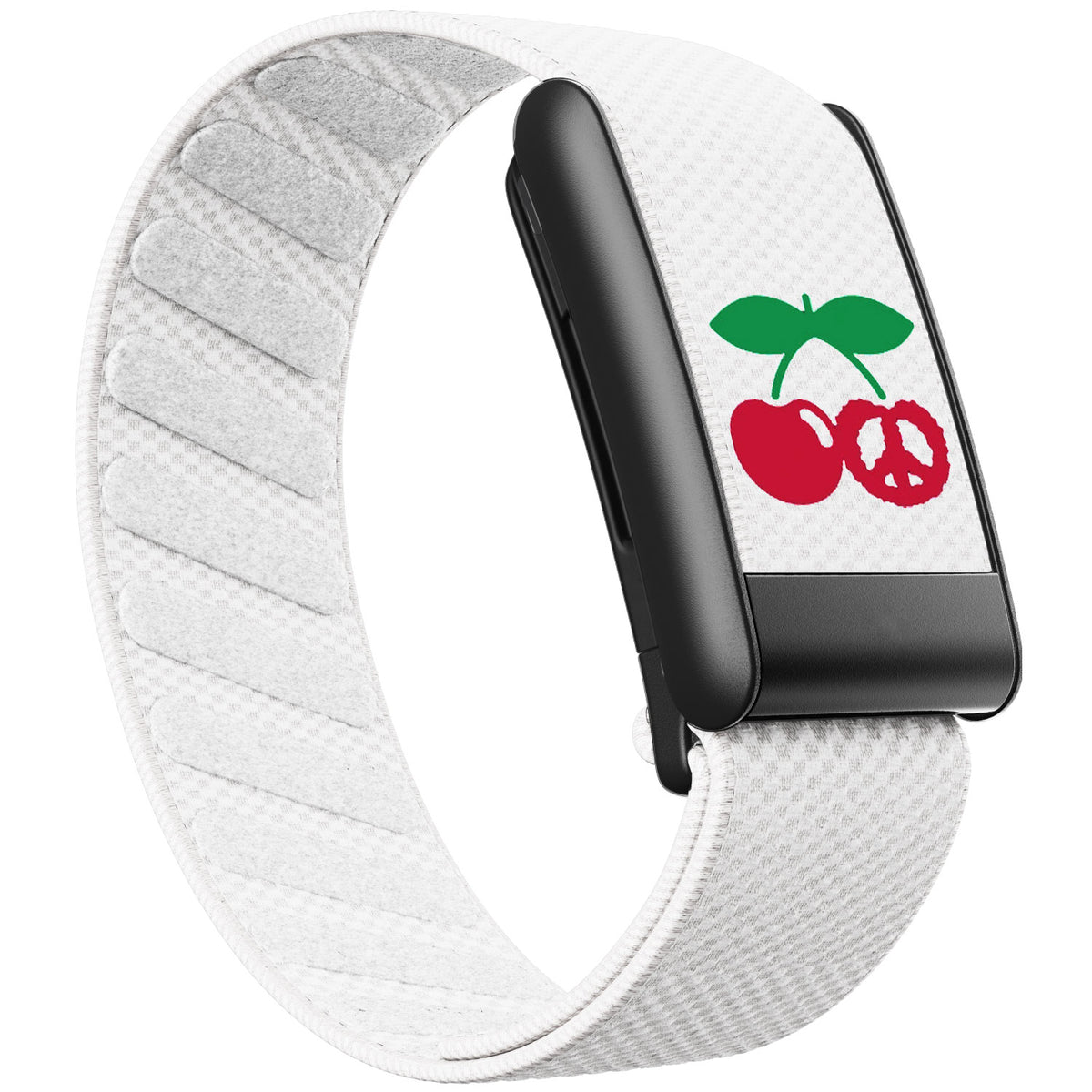 WHOOP 5.0 Standard Woven Band — Matte Black - 樱桃