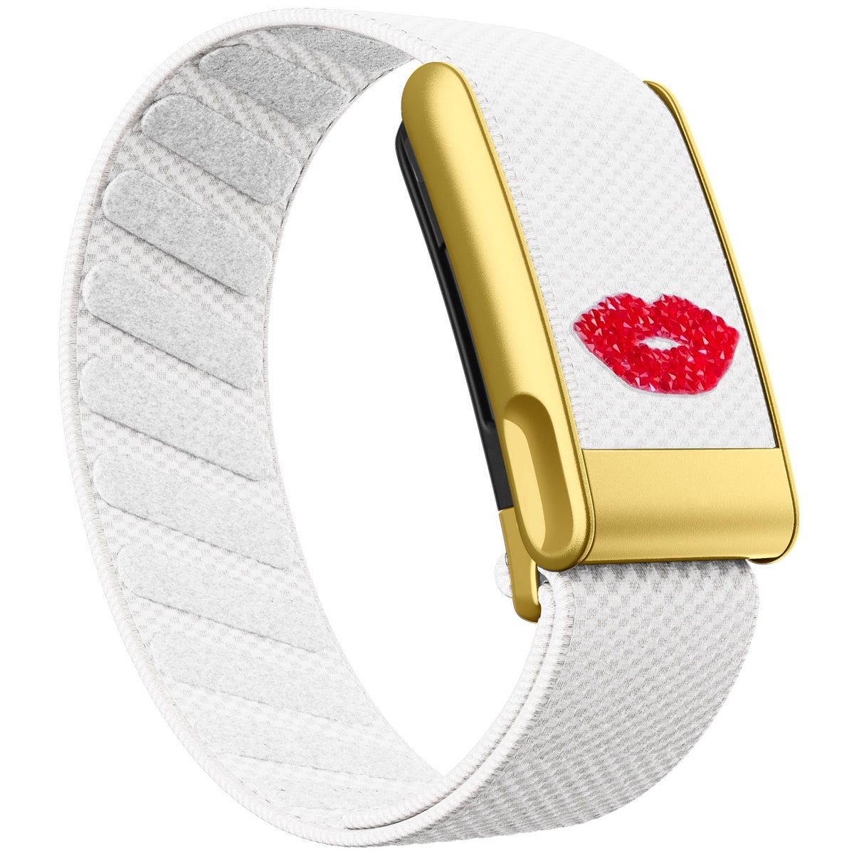 WHOOP 5.0 Standard Woven Band — Matte Gold (MG) - 嘴唇