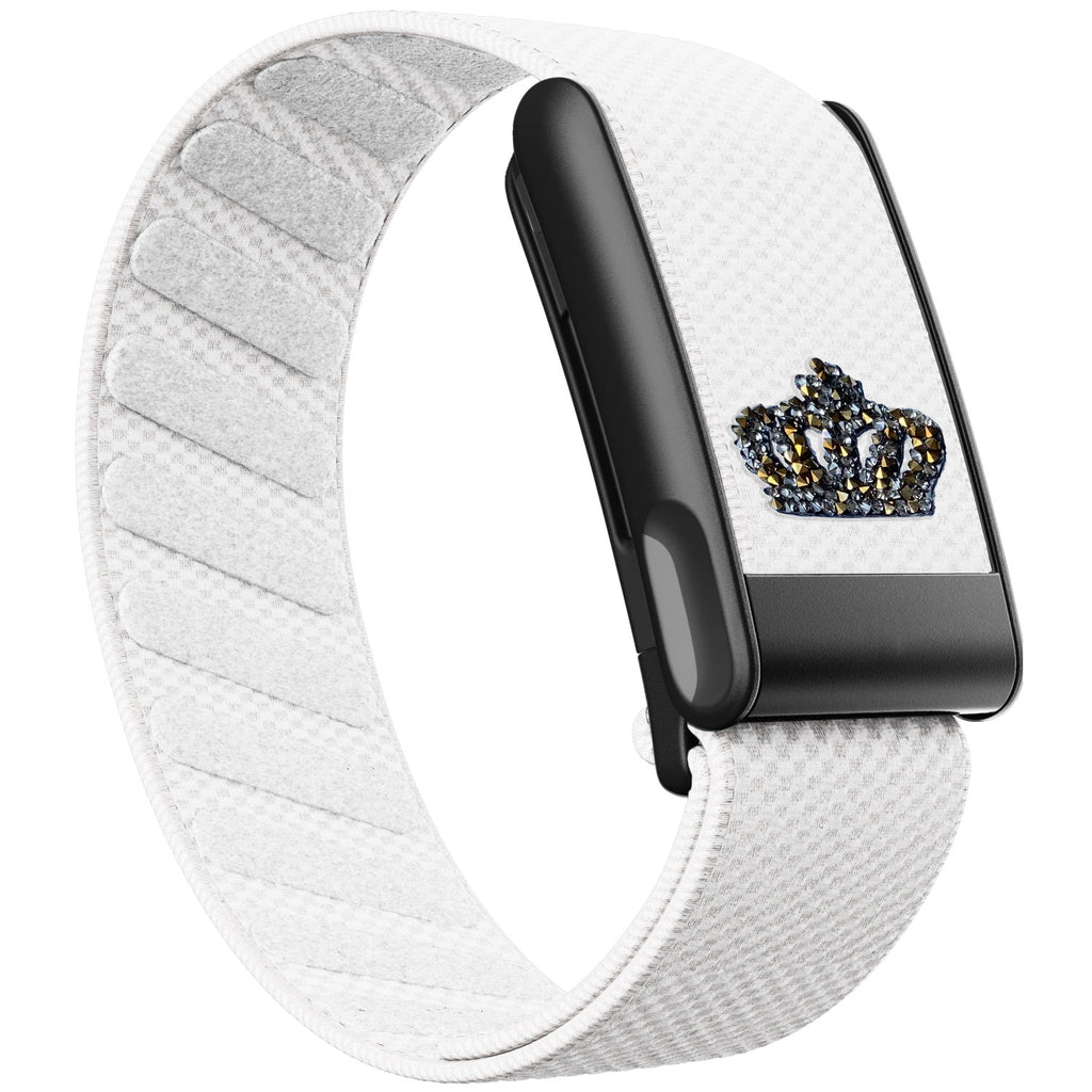WHOOP 5.0 Standard Woven Band — Matte Black (MG) - 黑皇冠