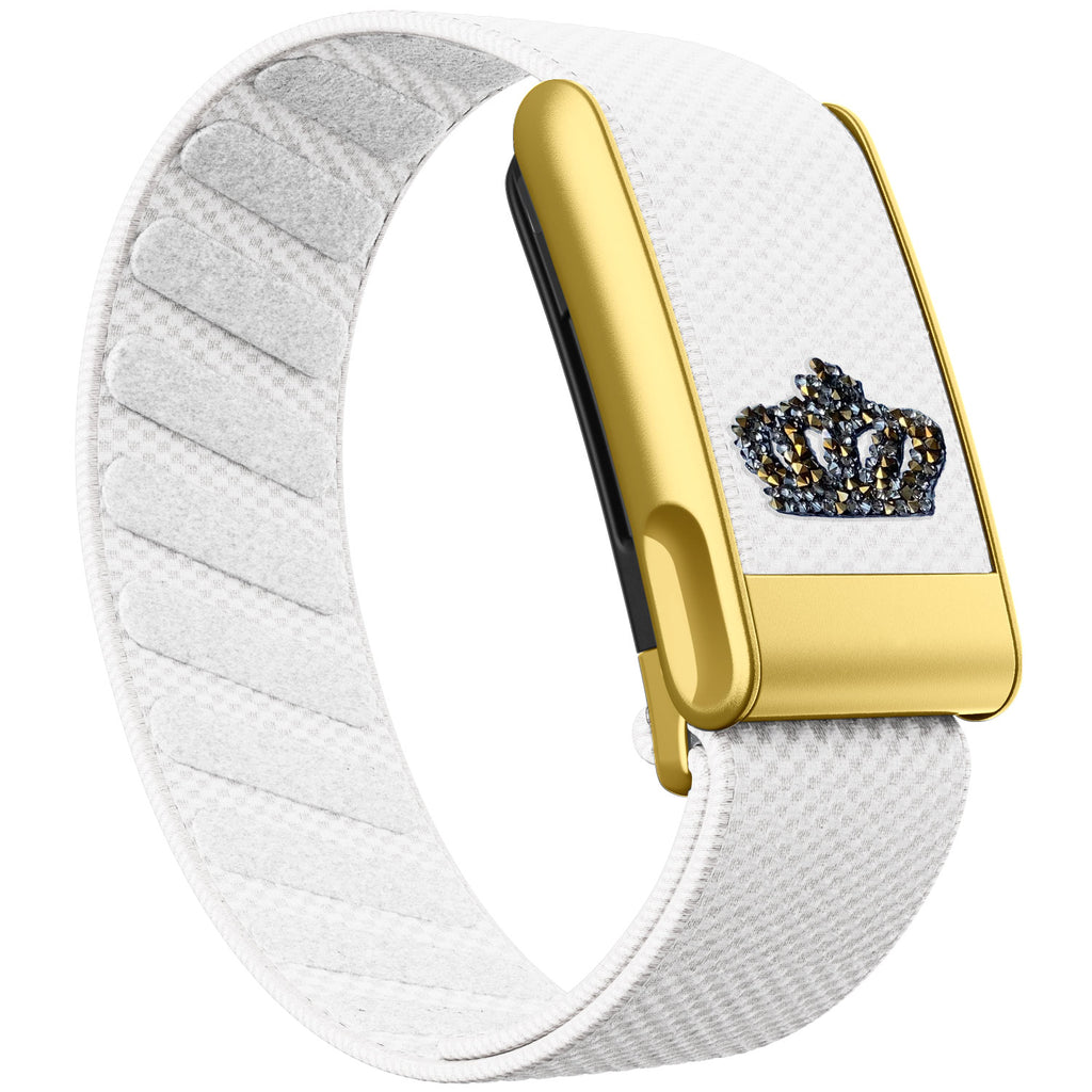 WHOOP 5.0 Standard Woven Band — Matte Gold (MG) - 黑皇冠