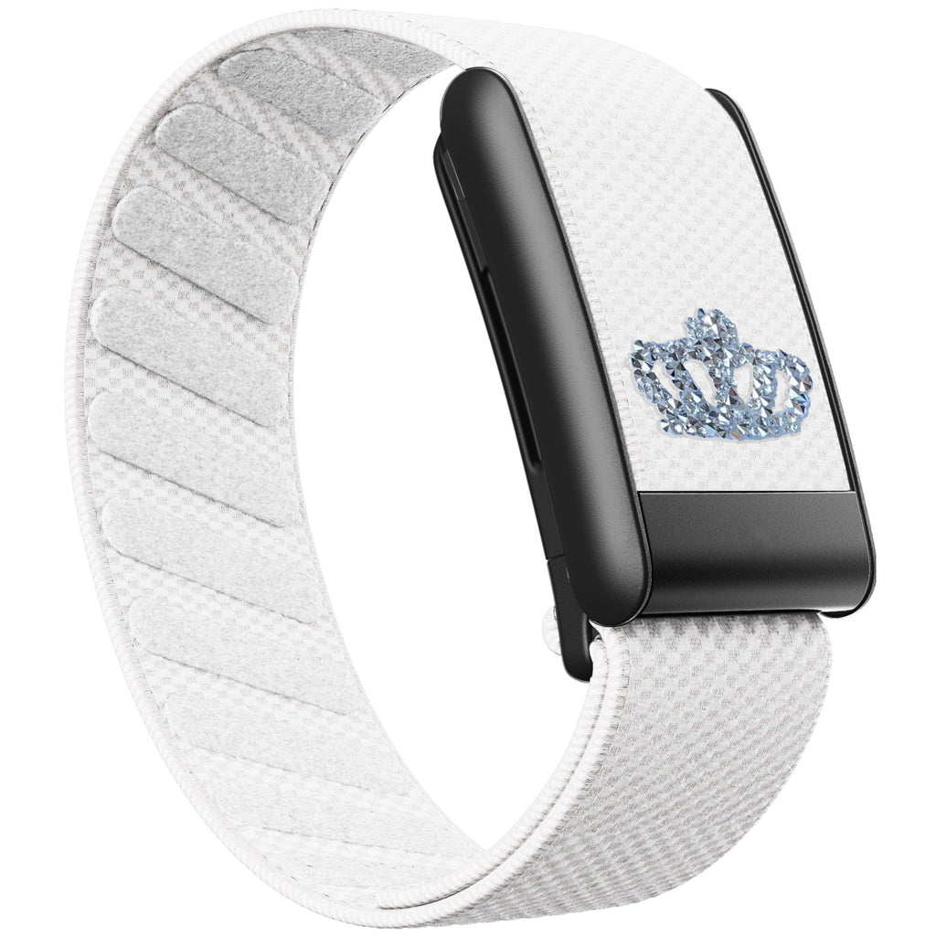WHOOP 5.0 Standard Woven Band — Matte Black - 白皇冠
