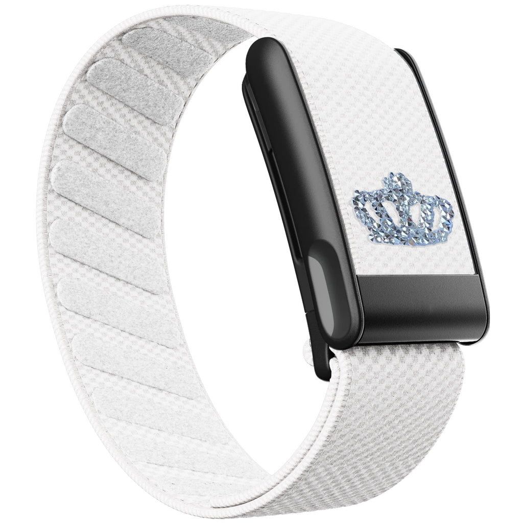 WHOOP 5.0 Standard Woven Band — Matte Black (MG) - 白皇冠
