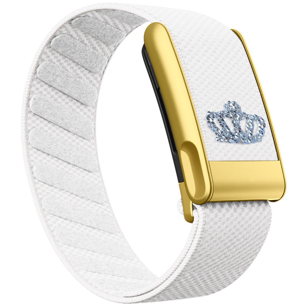 WHOOP 5.0 Standard Woven Band — Matte Gold (MG) - 白皇冠