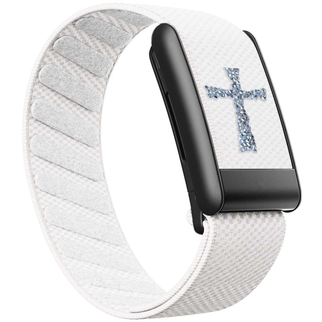 WHOOP 5.0 Standard Woven Band — Matte Black - 十字